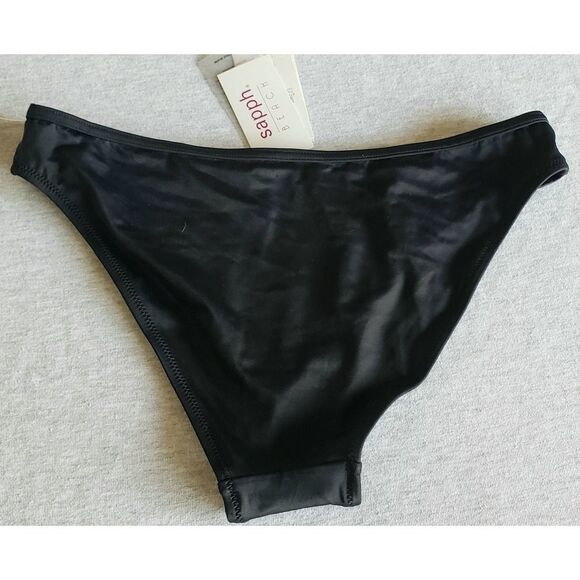 SAPPH PARADISO BEACH HIGH WAISTED BRIEF BLACK S - Picture 4 of 9